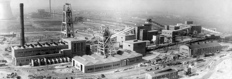 Bold Colliery, Newton-le-Willows, 1955 - From the Cliff Payne Collection 