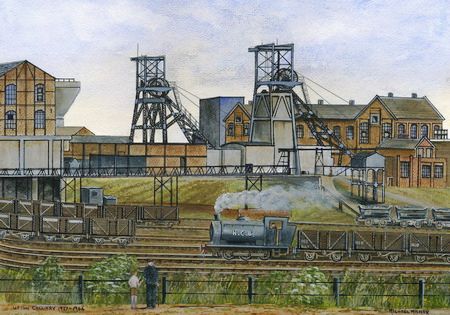 Upton Colliery Copyright © Kenneth Simons - used with kind permission