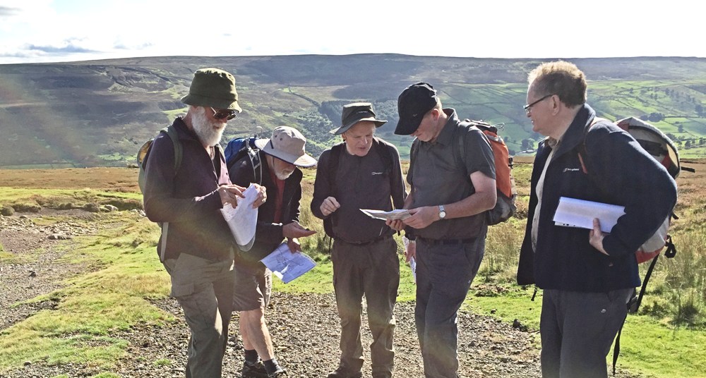 Bale Sites at Calver Hill in Swaledale